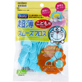Ebisu Dental Floss Daily Ultra-Thin Smooth Floss, I'm Doraemon, 30 pieces