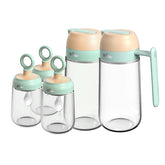 Bear Seasoning Spice Jar & Oil Dispenser Set 5pcs