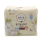 Goodfeel Organic Cotton Vegan Sanitary Pads L &M 14 Pcs