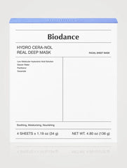BIODANCE Real Deep Mask- 4 sheets