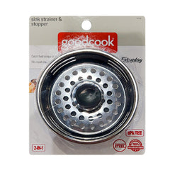 Goodcook 2 in 1 BPA Free Sink Strainer Stopper