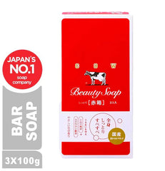 Cow Brand Kyoshinsha Beauty Soap 100g*3