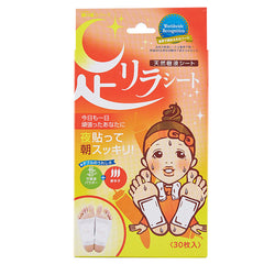 ASHIRIRA Foot Relax Sheet - Hot Pepper 30Pcs