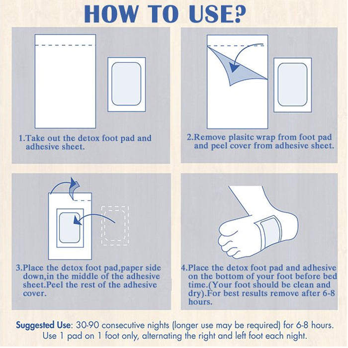 ASHIRIRA Foot Relax Sheet - Mugwort 30Pcs