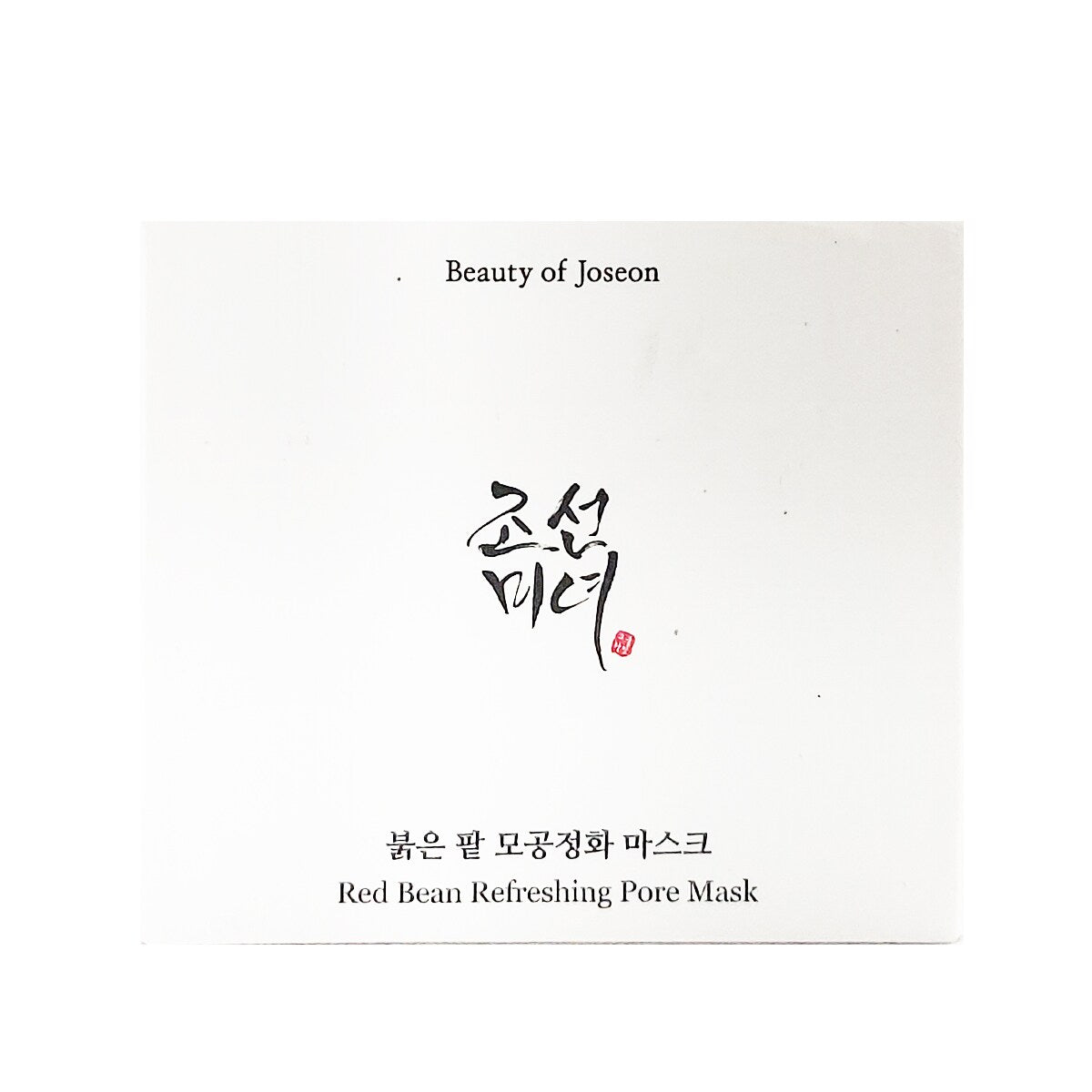 BEAUTY OF JOSEON Red Bean Refreshing Pore Mask 140 ml