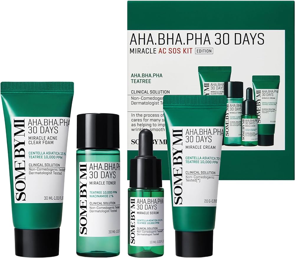 AHA-BHA-PHA 30 Days Miracle Acne Care SOS Kit