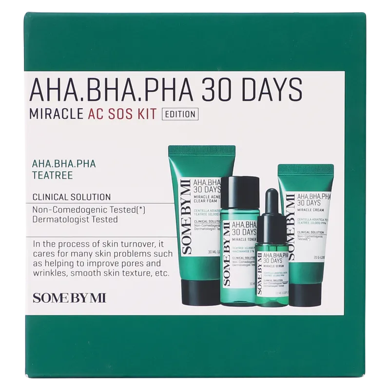 AHA-BHA-PHA 30 Days Miracle Acne Care SOS Kit