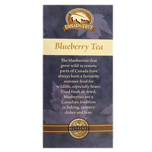 Canada True premium Blueberry Tea 25 Tea Bags 50g
