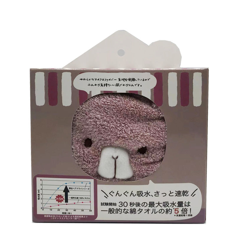 Honyaradoh Hair Dry Cap-Rabbit