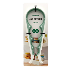Jar Opener 5 in 1 Multi Function Can Opener Bottle Opener Kit with Silicone Handle