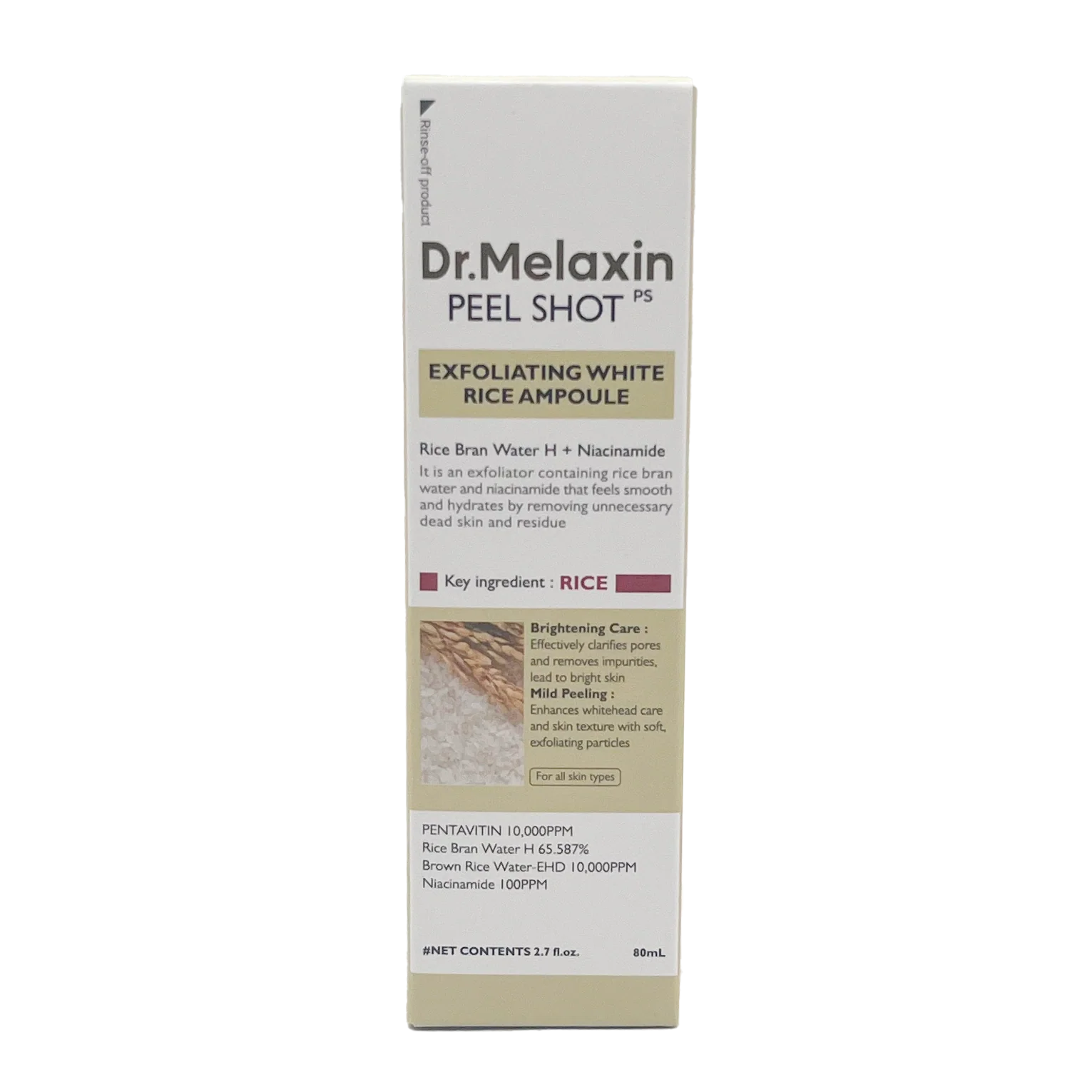 Dr.Melaxin Peel Shot Exfoliating, 80ml