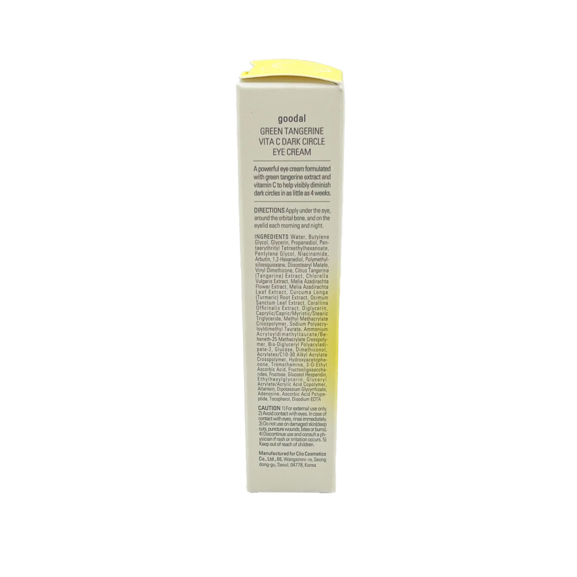 Goodal Green Tangerine Vita-C Dark Circle Eye Cream 30mL