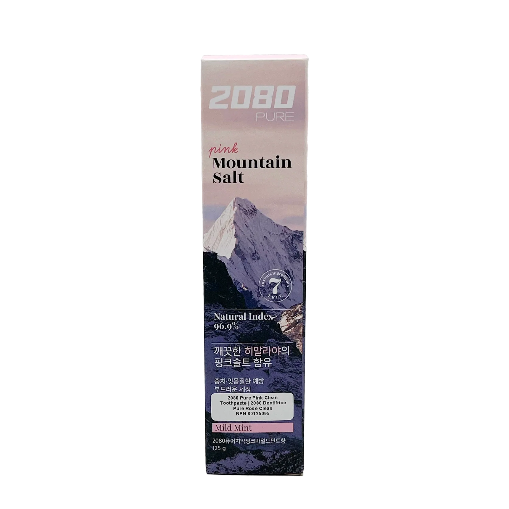 AEKYUNG 2080 Mountain Salt Toothpaste Pure 125g