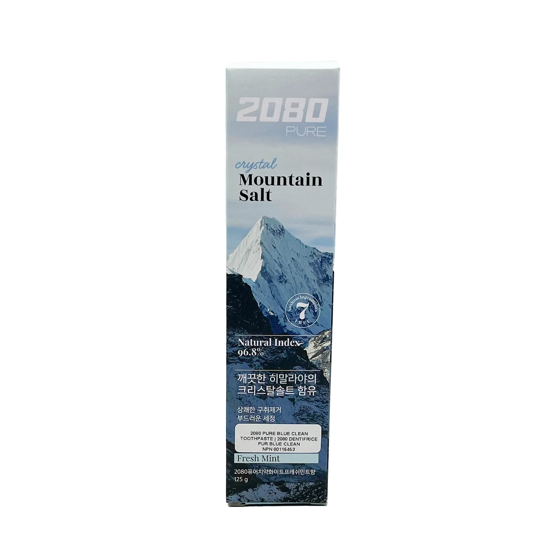 AEKYUNG 2080 Mountain Salt Toothpaste Pure 125g