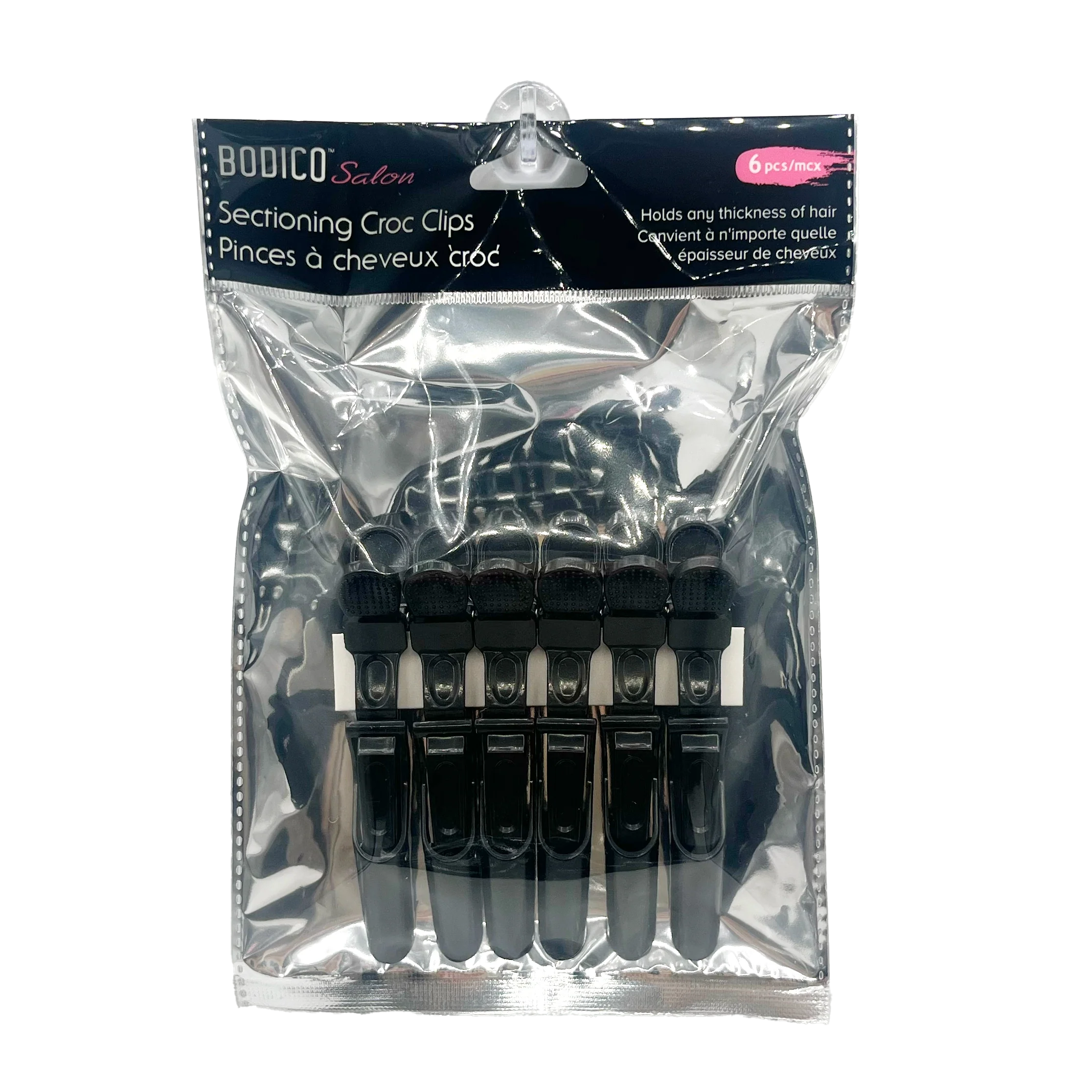 Haire hinged clips 6pcs