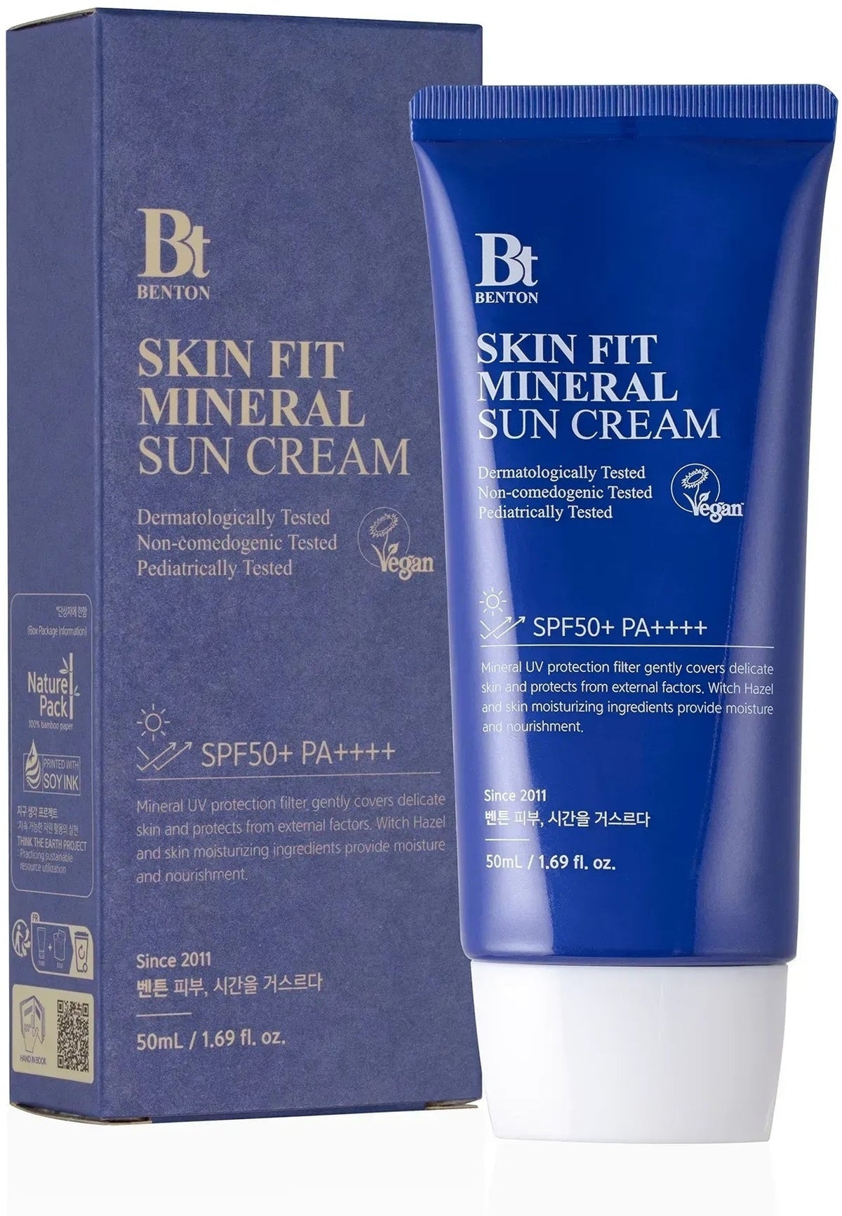 Benton Skin Fit Mineral Sun Cream 50ml