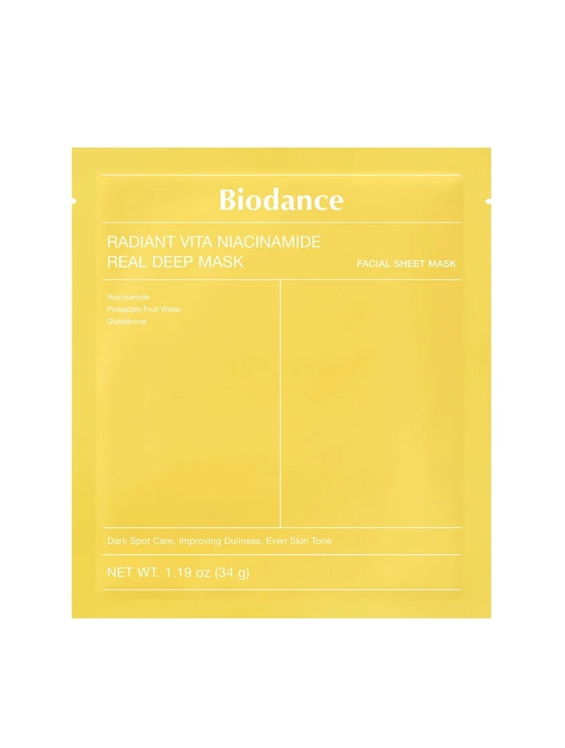 BIODANCE Real Deep Mask- 4 sheets
